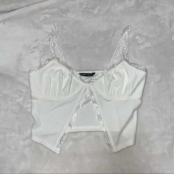 LACE TRIM CAMI TOP - Picture 8 of 11